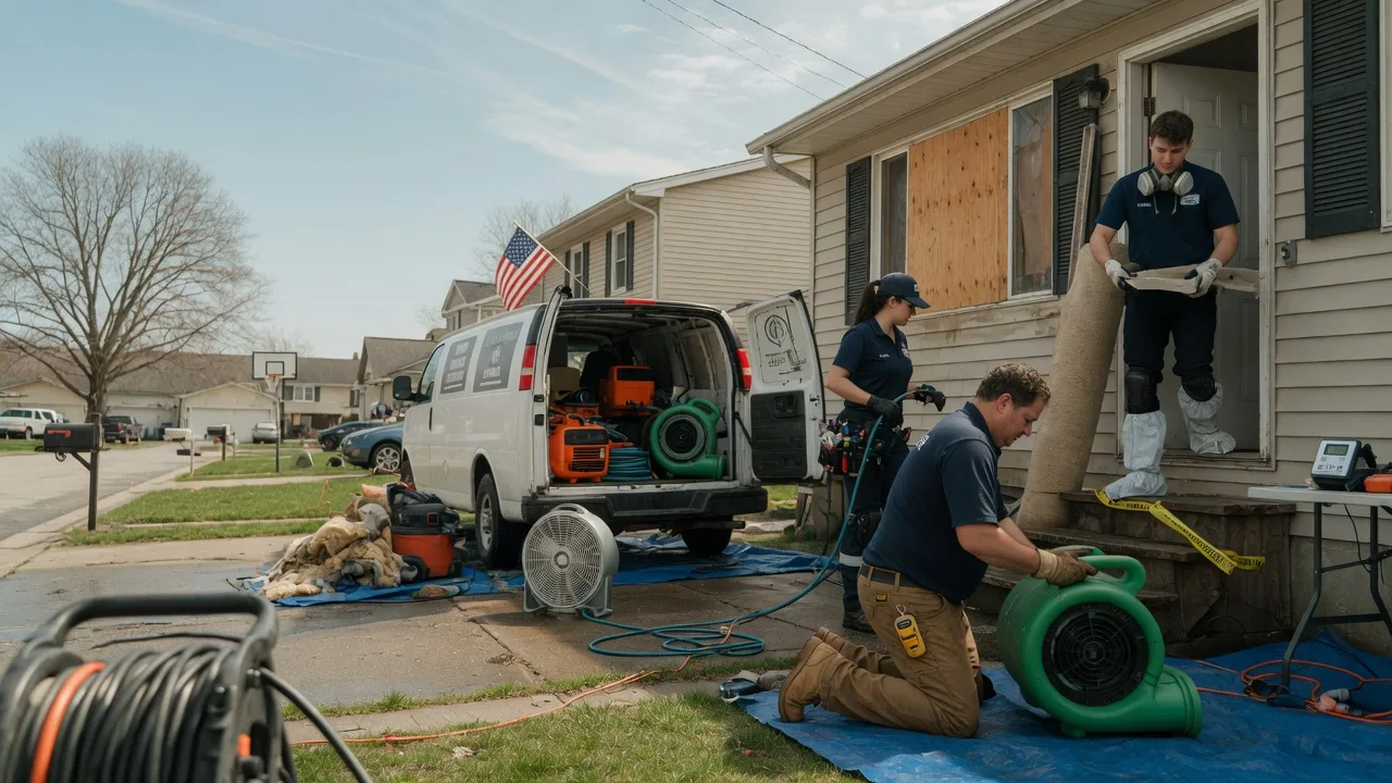 Water Damage Restoration in Medway, OH near me